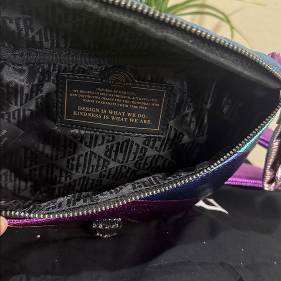 Kurt Geiger Colorful Metallic Fanny Pack - Picture 7 of 13